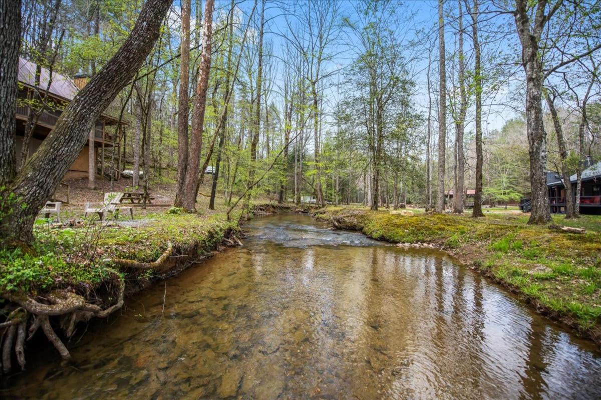 Вилла Cozy Cabin Beside Briar Creek, Fire Pit, Wifi Эллиджей Экстерьер фото